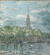 Childe Hassam, Marks in the Bowery